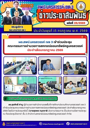 จดหมายข่าว ฉบับที่ ..../...