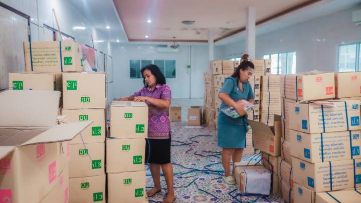 มอบชุดกิจกรรมการเรียนรู้ (ใบงานและใบความรู้) สำหรับนักเรียน ระดับประถมศึกษา ภาคเรียนที่ 1 ปีการศึกษา 2568